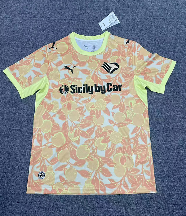 AAA Quality Palermo 26/27 Away Orange Soccer Jersey